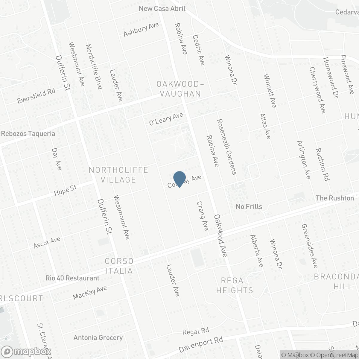 28 CONWAY AVENUE, Toronto, Ontario M6E 1H2